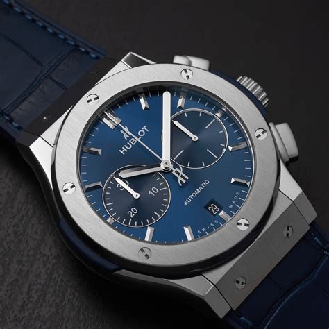 classic fusion blue titanium hublot price|Hublot classic fusion titanium 42mm.